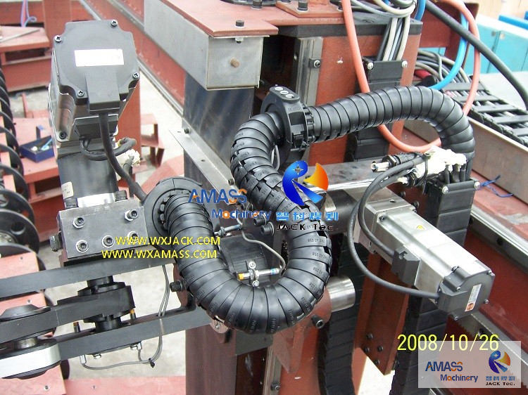 5 محور 600/9 شعله و پلاسما اتوماتیک دستگاه برش لوله CNC