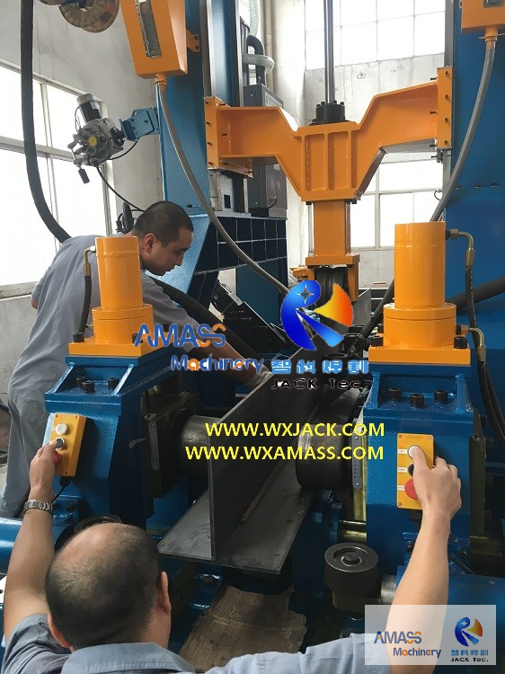 ZHJ8020 H Beam Assembly Weld Straighten Machine Integral for Beam Manufacturing